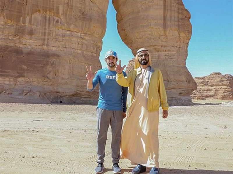 اضغط لمشاهدة الفيديو: ولي عهد دبي للسعوديين: عندكم ها الأرض وما تخبرونا عنها
